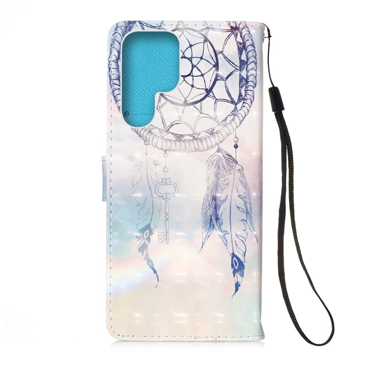 For Samsung Galaxy S23 Ultra 5G 3D Painting Horizontal Flip Leather Phone Case(Dream Wind Chimes) - free shipping - PMC TechLife - Order now!