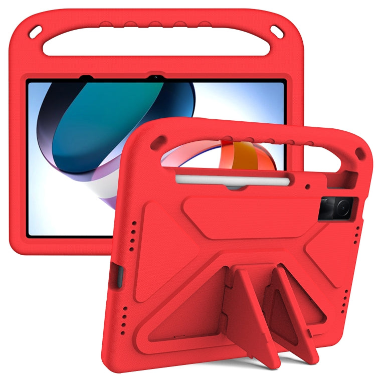 For Xiaomi Redmi Pad 10.61 Handle Portable EVA Shockproof Tablet Case(Red) - free shipping - PMC TechLife - Order now!