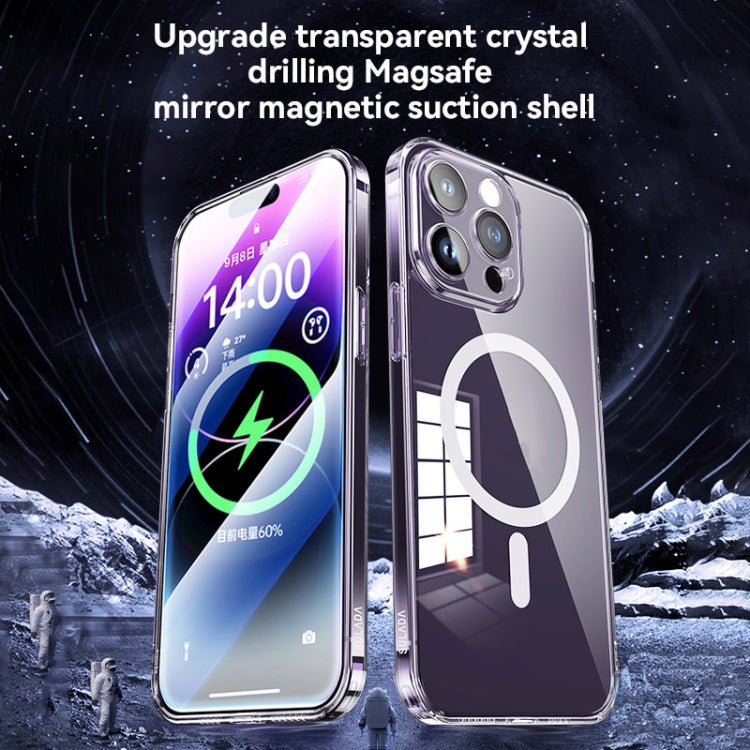 For iPhone 14 SULADA Jingpin Series All-inclusive Lens Electroplated TPU Phone Case(Transparent) - iPhone 14 Cases by SULADA | Online Shopping South Africa | PMC Jewellery