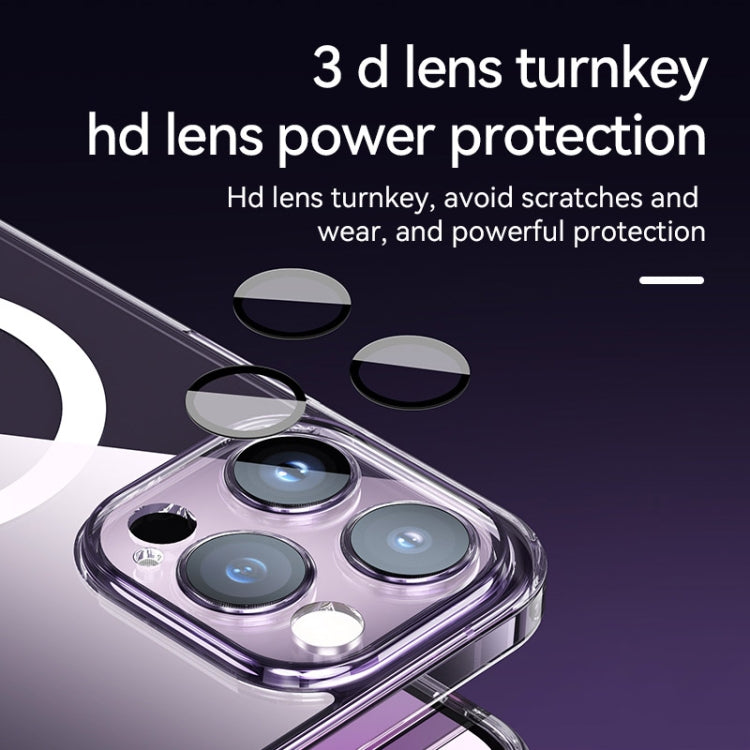 For iPhone 14 Pro Max SULADA Jingpin Series All-inclusive Lens Electroplated TPU Phone Case(Transparent) - free shipping - PMC TechLife - Order now!