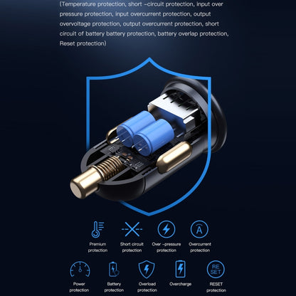 TOTUDESIGN 30W Car Fast Charging, Interface:USB-A + USB-C / Typ-C - Car Charger by TOTUDESIGN | Online Shopping South Africa | PMC Jewellery