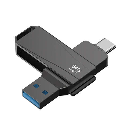 Lenovo Thinkplus MU252 USB 3.1 + USB-C / Type-C Flash Drive, Memory:128GB - USB Flash Drives by Lenovo | Online Shopping South Africa | PMC Jewellery