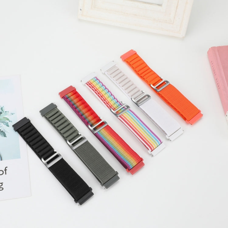 For Realme Watch 3/Amazfit GTR4/4 Pro Universal Nylon Watch Band(Colorful) - free shipping - PMC TechLife - Order now!
