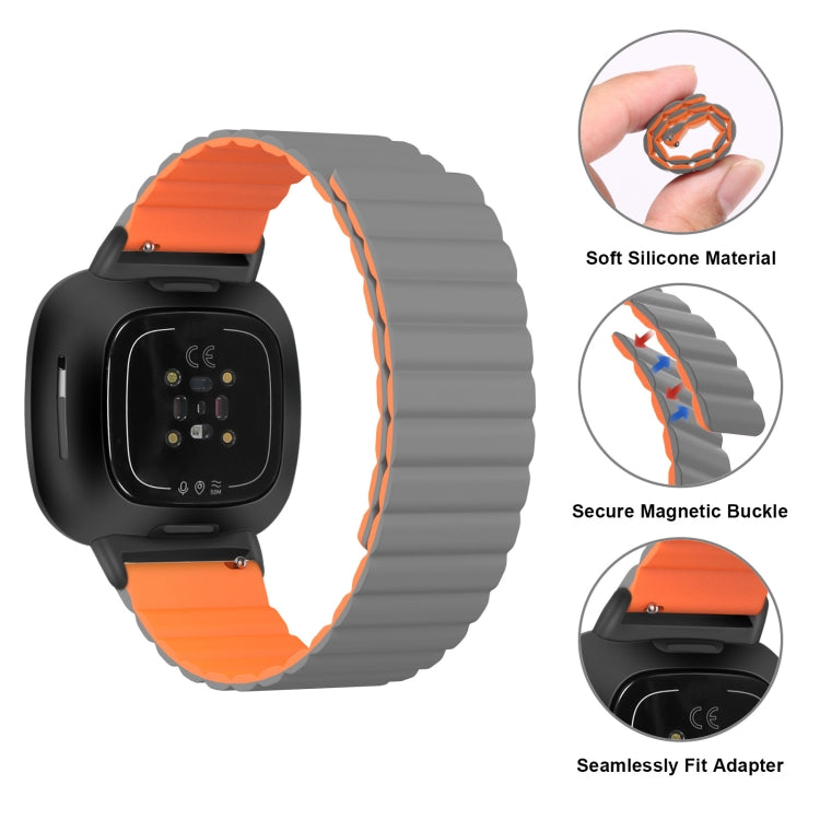 For Fitbit Versa 3 / Sense Universal Magnetic Silicone Watch Band(Green) - free shipping - PMC TechLife - Order now!