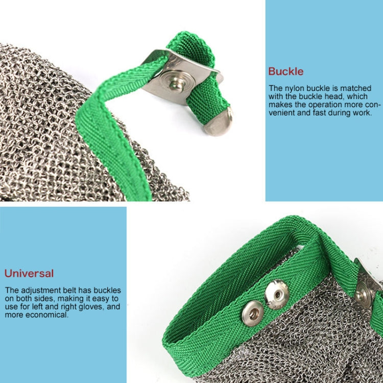 304 Stainless Steel 5 Fingers Steel Ring Anti-cutting Labor Protection Gloves, Size:M - Safety Gloves by PMC TechLife | Online Shopping South Africa | PMC TechLife | Buy Now Pay Later Mobicred