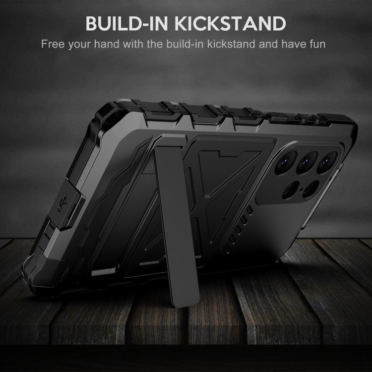 For Samsung Galaxy S23 Ultra 5G R-JUST Life Waterproof Dustproof Shockproof Phone Case(Black) - Galaxy S23 Ultra 5G Cases by R-JUST | Online Shopping South Africa | PMC TechLife | Buy Now Pay Later Mobicred