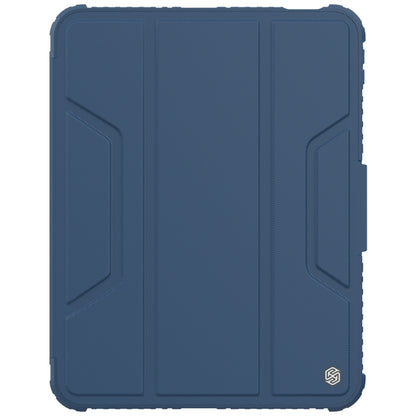 For iPad 10th Gen 10.9 2022 NILLKIN Bumper Pro Leather Tablet Case(Blue) - iPad 10th Gen 10.9 Cases by NILLKIN | Online Shopping South Africa | PMC Jewellery