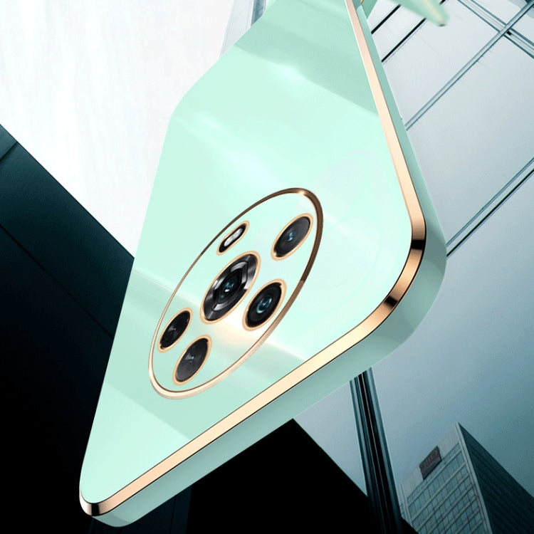 For Honor 70 XINLI Straight Edge 6D Electroplate TPU Phone Case(Cherry Purple) - Honor Cases by XINLI | Online Shopping South Africa | PMC TechLife | Buy Now Pay Later Mobicred