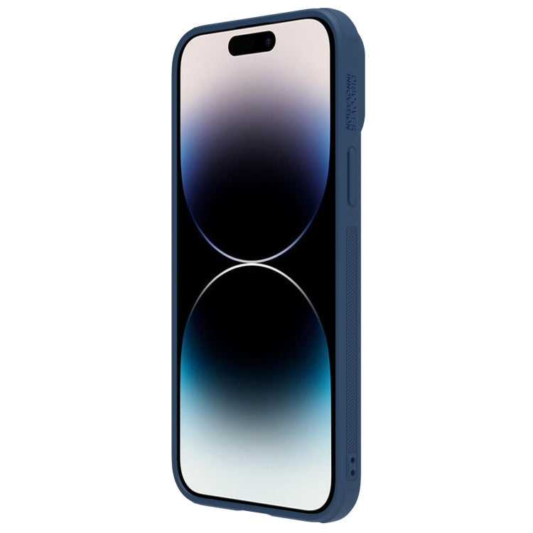For iPhone 14 Pro Max NILLKIN PC + TPU Magnetic Phone Case(Blue) - iPhone 14 Pro Max Cases by NILLKIN | Online Shopping South Africa | PMC Jewellery