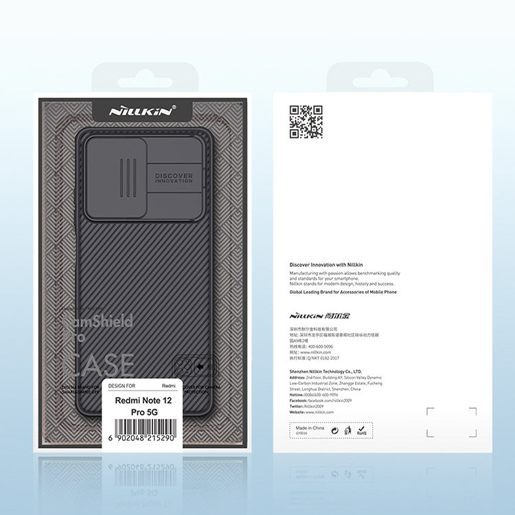 For Xiaomi Redmi Note 12 Pro+ China NILLKIN CamShield Pro PC Phone Case(Blue) - free shipping - PMC TechLife - Order now!