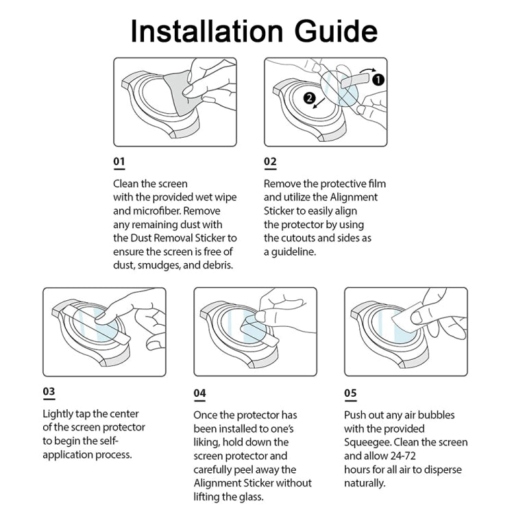 For Garmin Move Sport Soft Hydrogel Film Watch Screen Protector - Screen Protector by PMC TechLife | Online Shopping South Africa | PMC TechLife | Buy Now Pay Later Mobicred
