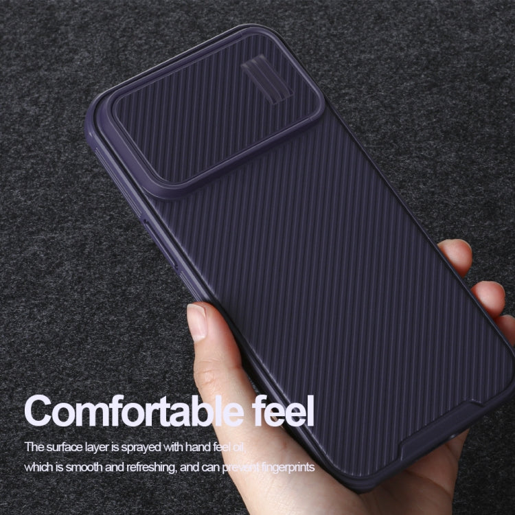 For iPhone 14 Pro Max NILLKIN CamShield S PC Phone Case(Blue) - free shipping - PMC TechLife - Order now!