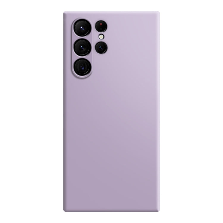 For Samsung Galaxy S23 Ultra 5G Imitation Liquid Silicone Phone Case(Purple) - free shipping - PMC TechLife - Order now!