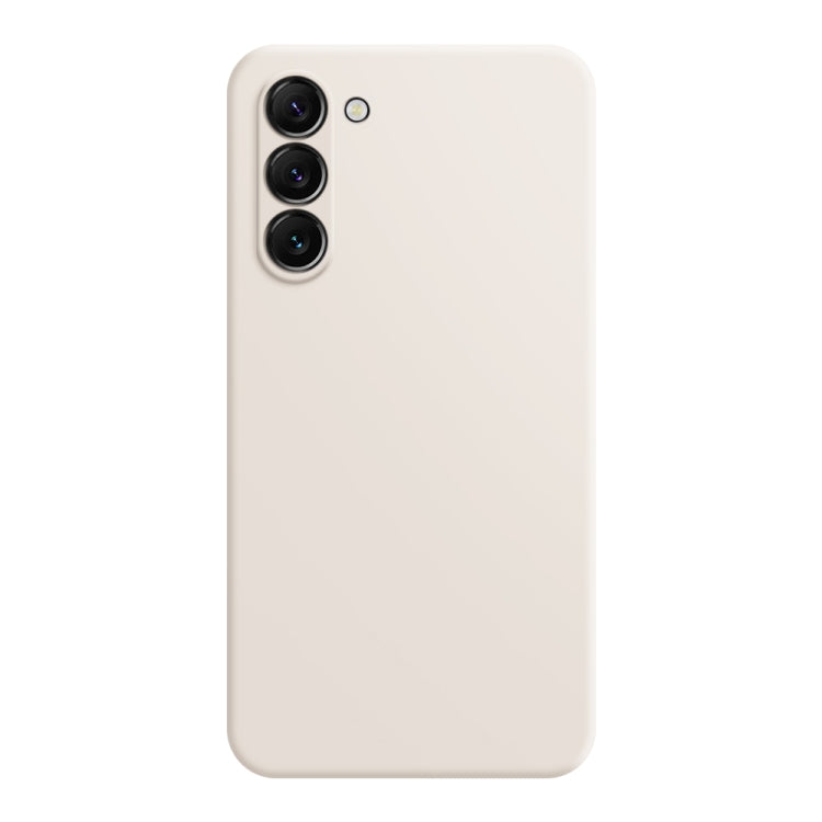 For Samsung Galaxy S23 5G Imitation Liquid Silicone Phone Case(White) - free shipping - PMC TechLife - Order now!