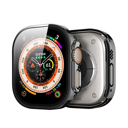 For Apple Watch Ultra 2 49mm / Ultra 49mm DUX DUCIS Electroplated PC Watch Case(Black) - Watch Cases by DUX DUCIS | Online Shopping South Africa | PMC Jewellery | Buy Now Pay Later Mobicred