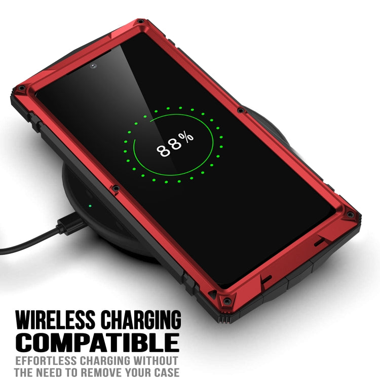 For Samsung Galaxy S23 Ultra 5G R-JUST Life Waterproof Dustproof Shockproof Phone Case(Red) - Galaxy S23 Ultra 5G Cases by R-JUST | Online Shopping South Africa | PMC TechLife | Buy Now Pay Later Mobicred