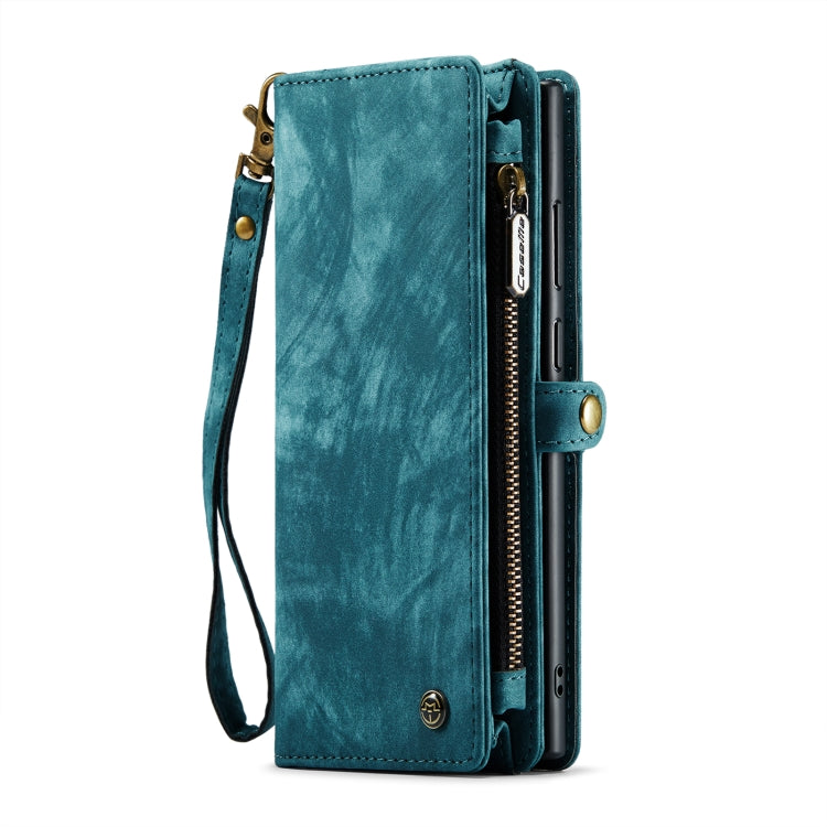 For Samsung Galaxy S23 Ultra 5G CaseMe 008 Detachable Multifunctional Leather Phone Case(Blue) - Galaxy S23 Ultra 5G Cases by CaseMe | Online Shopping South Africa | PMC TechLife | Buy Now Pay Later Mobicred