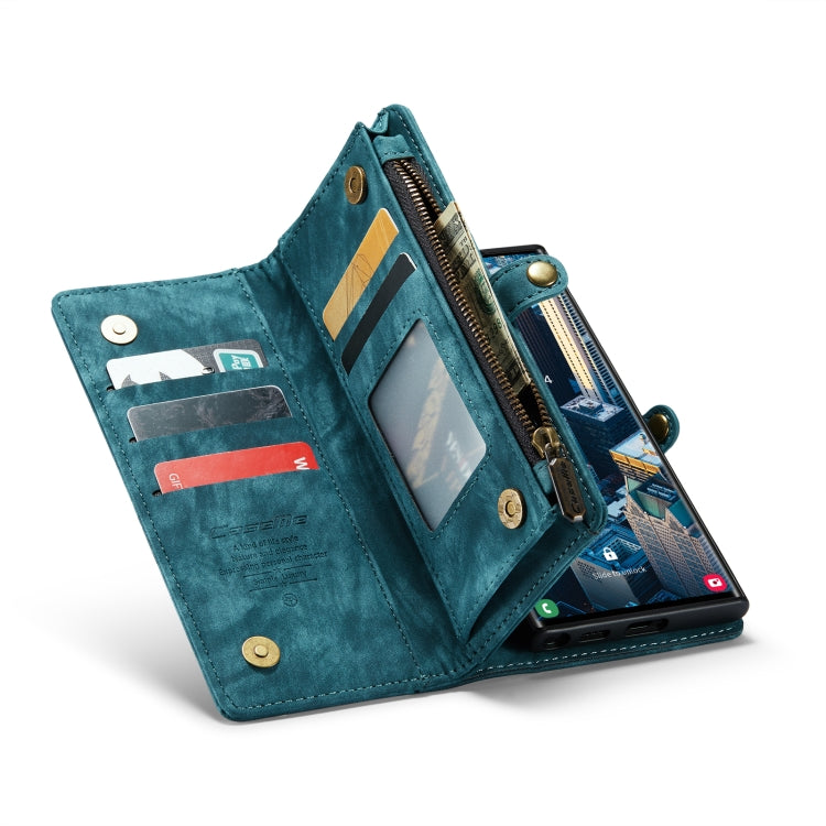 For Samsung Galaxy S23 Ultra 5G CaseMe 008 Detachable Multifunctional Leather Phone Case(Blue) - Galaxy S23 Ultra 5G Cases by CaseMe | Online Shopping South Africa | PMC TechLife | Buy Now Pay Later Mobicred