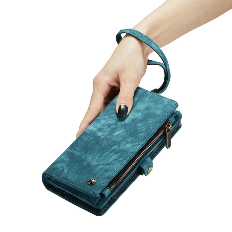 For Samsung Galaxy S23 Ultra 5G CaseMe 008 Detachable Multifunctional Leather Phone Case(Blue) - Galaxy S23 Ultra 5G Cases by CaseMe | Online Shopping South Africa | PMC TechLife | Buy Now Pay Later Mobicred