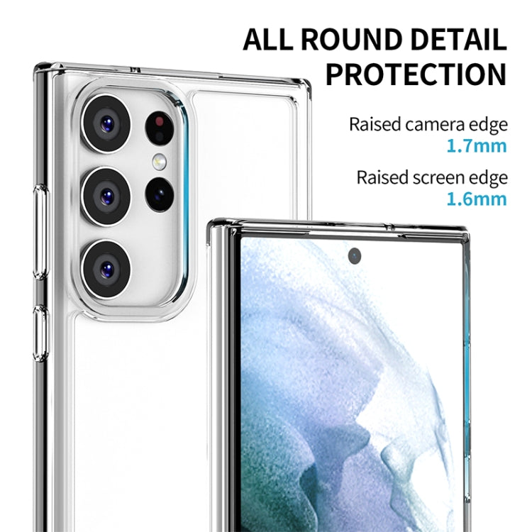 For Samsung Galaxy S23 Ultra 5G iPAKY Transparent PC + TPU Phone Case(Transparent) - Galaxy S23 Ultra 5G Cases by iPAKY | Online Shopping South Africa | PMC TechLife | Buy Now Pay Later Mobicred
