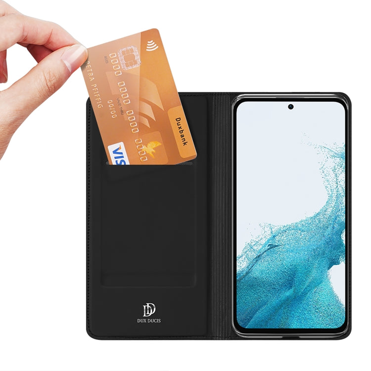 For Samsung Galaxy A54 5G DUX DUCIS Skin Pro Series Flip Leather Phone Case(Black) - free shipping - PMC TechLife - Order now!