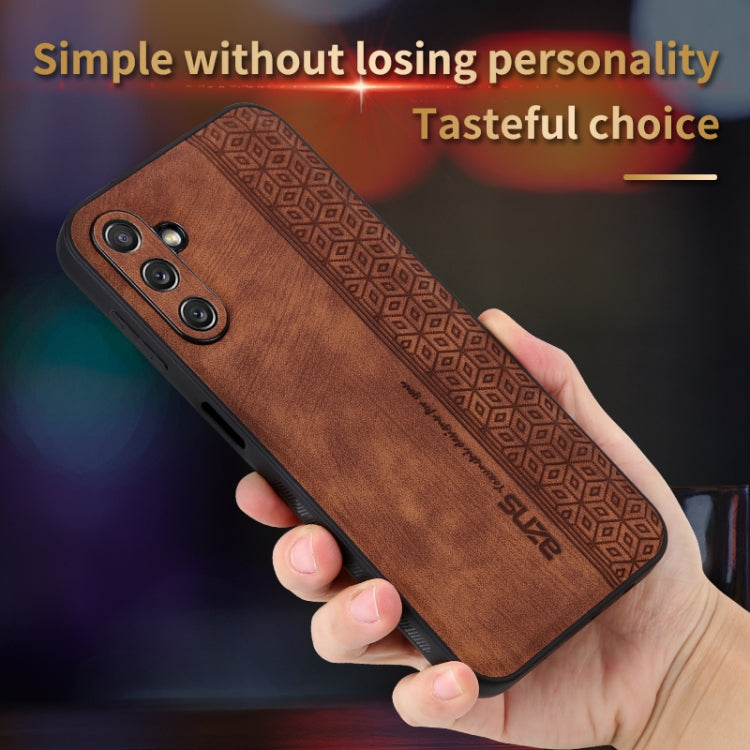 For Samsung Galaxy A14 5G AZNS 3D Embossed Skin Feel Phone Case(Sapphire Blue) - free shipping - PMC TechLife - Order now!