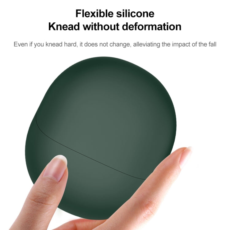 For Xiaomi Buds 4 Bluetooth Earphone Silicone Protective Case(Dark Green) - free shipping - PMC TechLife - Order now!