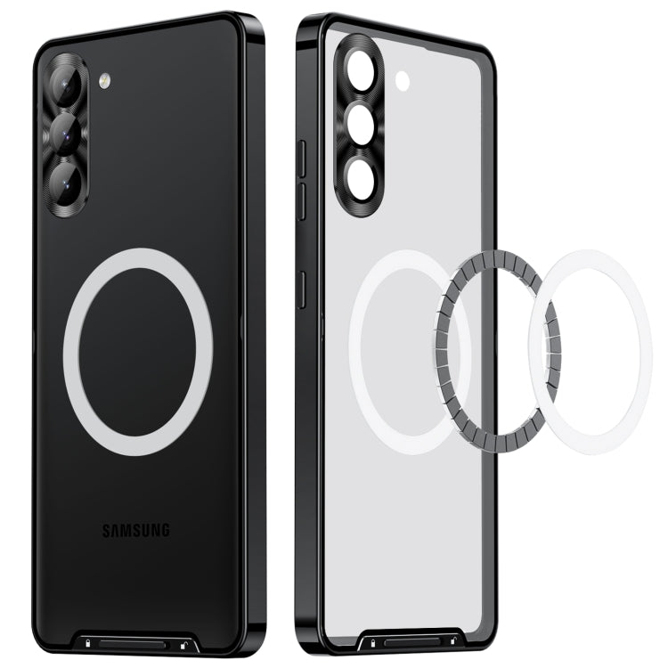For Samsung Galaxy S23+ 5G MagSafe Magnetic Frosted Metal Phone Case(Black) - free shipping - PMC TechLife - Order now!
