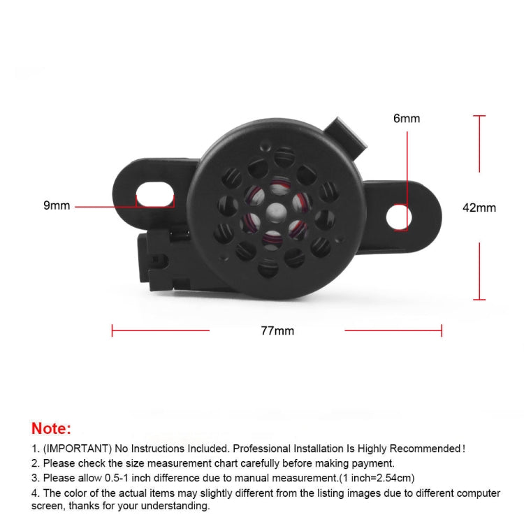 For Audi / Volkswagen / Skoda Car Reversing Radar Horn 5Q0919279 - Car Amplifiers by PMC TechLife | Online Shopping South Africa | PMC TechLife | Buy Now Pay Later Mobicred