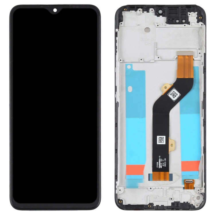 OEM LCD Screen For infinix Hot 10T X689C Digitizer Full Assembly with Frame - LCD Screen by PMC Jewellery | Online Shopping South Africa | PMC Jewellery