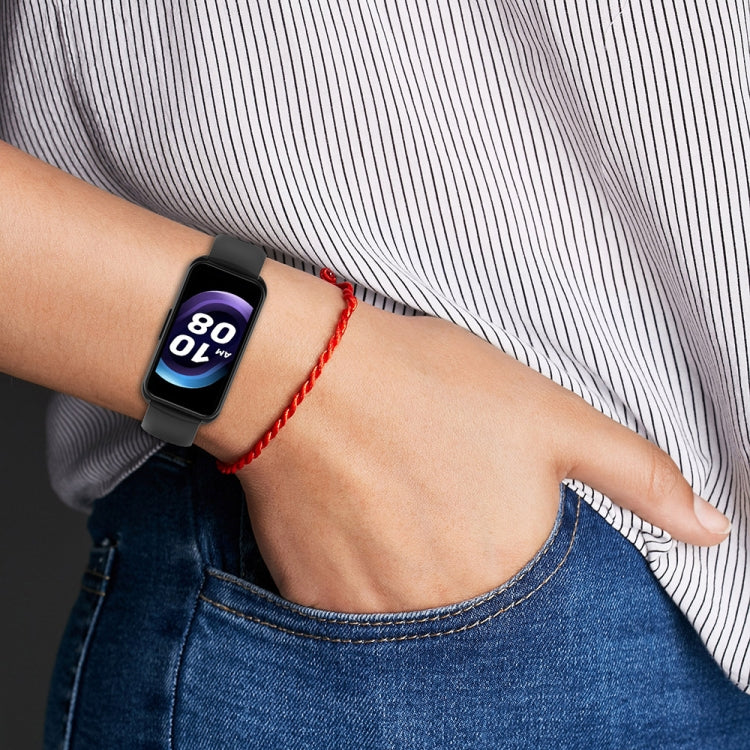 For Keep Band B5 / B4 / B4 Lite 16mm Glossy Surface Silicone Watch Band(Glacier Green) - Watch Bands by PMC TechLife | Online Shopping South Africa | PMC TechLife | Buy Now Pay Later Mobicred