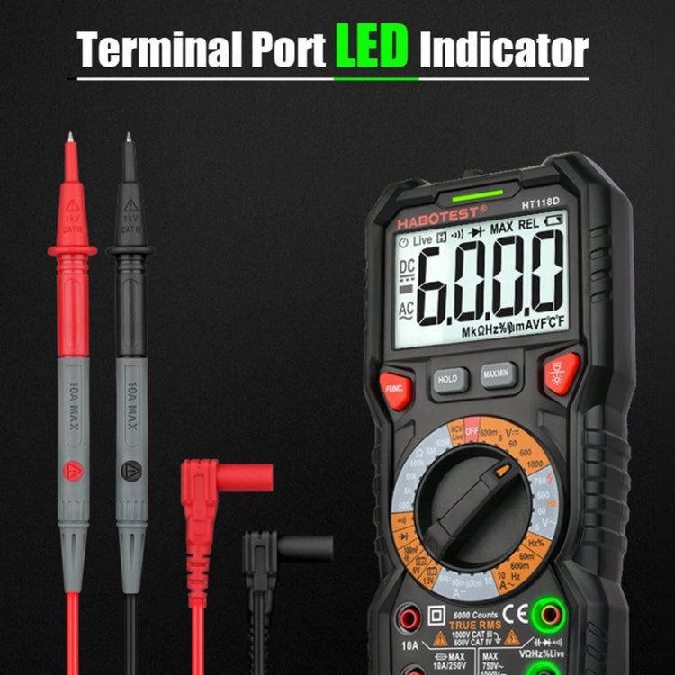 HABOTEST HT118C Handheld High-precision Manual Digital Multimeter - free shipping - PMC TechLife - Order now!