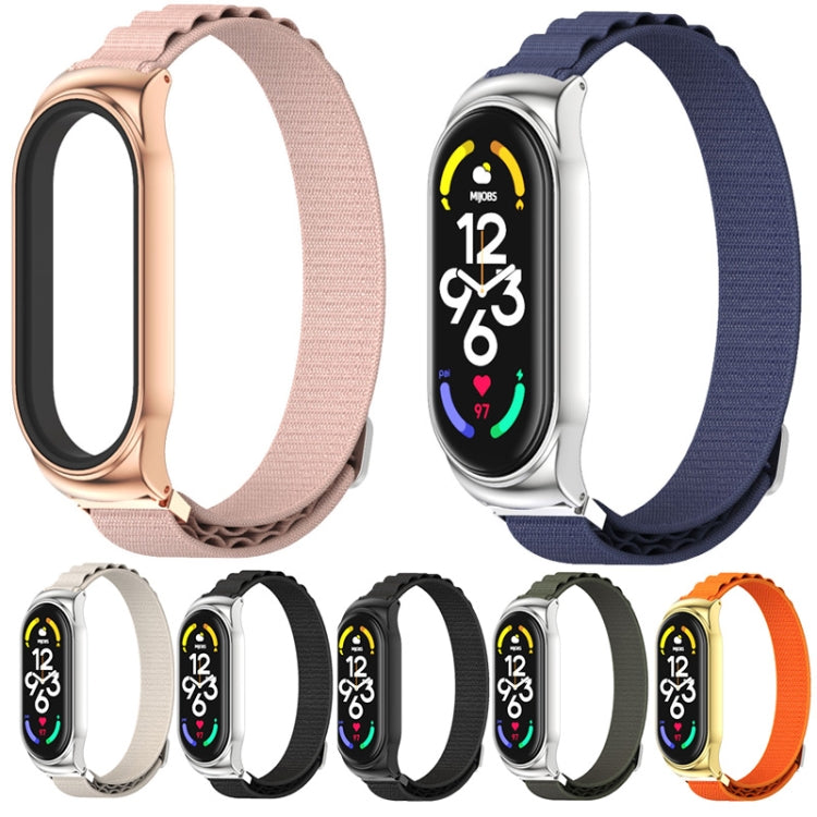 For Xiaomi Mi Band 6 / 5 / 4 / 3 MIJOBS CS Nylon Breathable Watch Band(Black) - free shipping - PMC TechLife - Order now!
