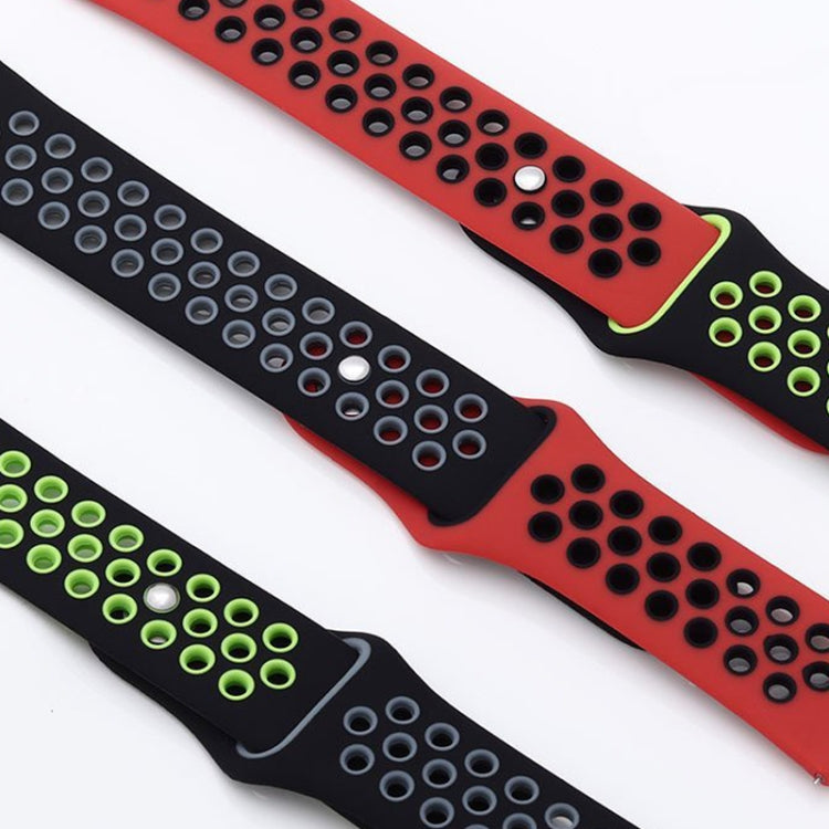 For Google Pixel Watch Two-color Reverse Buckle Silicone Watch Band(Red Black) - free shipping - PMC TechLife - Order now!