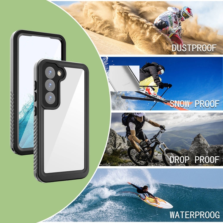 For Samsung Galaxy S23 5G RedPepper 360 Full Body Life Waterproof Phone Case(Black) - Galaxy S23 5G Cases by RedPepper | Online Shopping South Africa | PMC TechLife | Buy Now Pay Later Mobicred