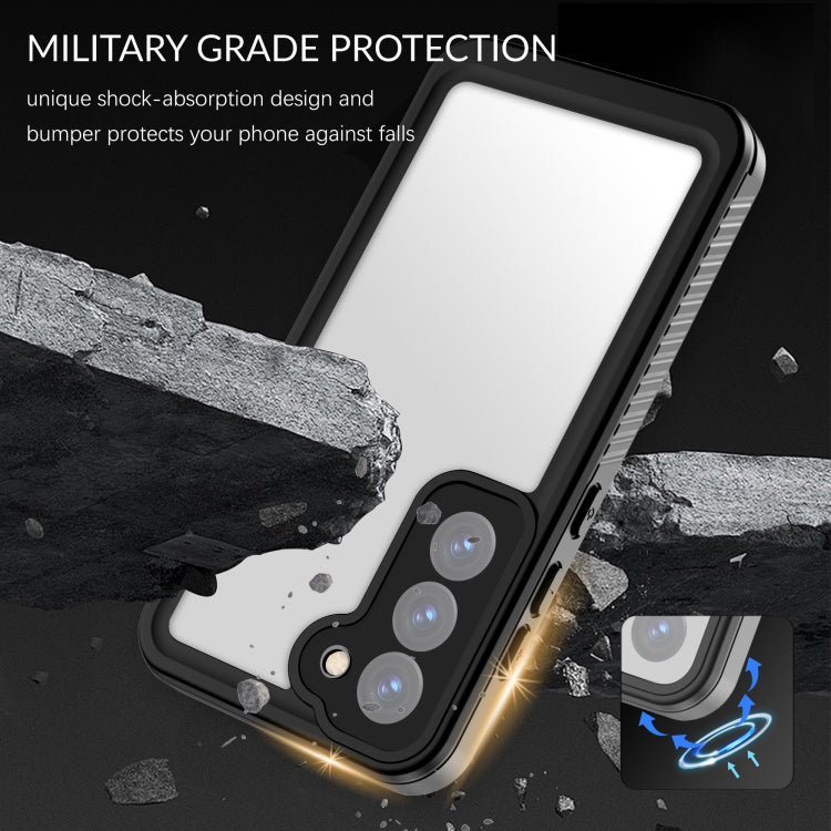 For Samsung Galaxy S23 5G RedPepper 360 Full Body Life Waterproof Phone Case(Black) - Galaxy S23 5G Cases by RedPepper | Online Shopping South Africa | PMC TechLife | Buy Now Pay Later Mobicred
