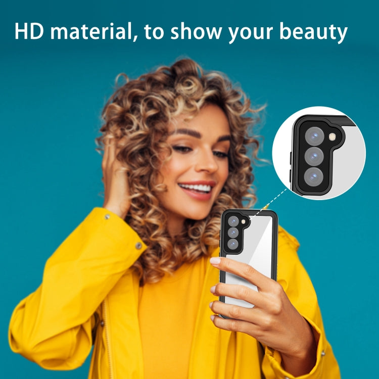For Samsung Galaxy S23 5G RedPepper 360 Full Body Life Waterproof Phone Case(Black) - Galaxy S23 5G Cases by RedPepper | Online Shopping South Africa | PMC TechLife | Buy Now Pay Later Mobicred