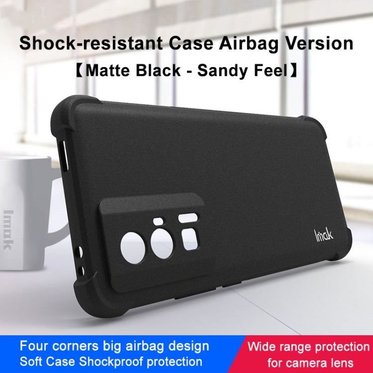 For Xiaomi Redmi K60 5G / K60 Pro 5G / Poco F5 Pro 5G imak Shockproof Airbag TPU Phone Case(Matte Black) - free shipping - PMC TechLife - Order now!