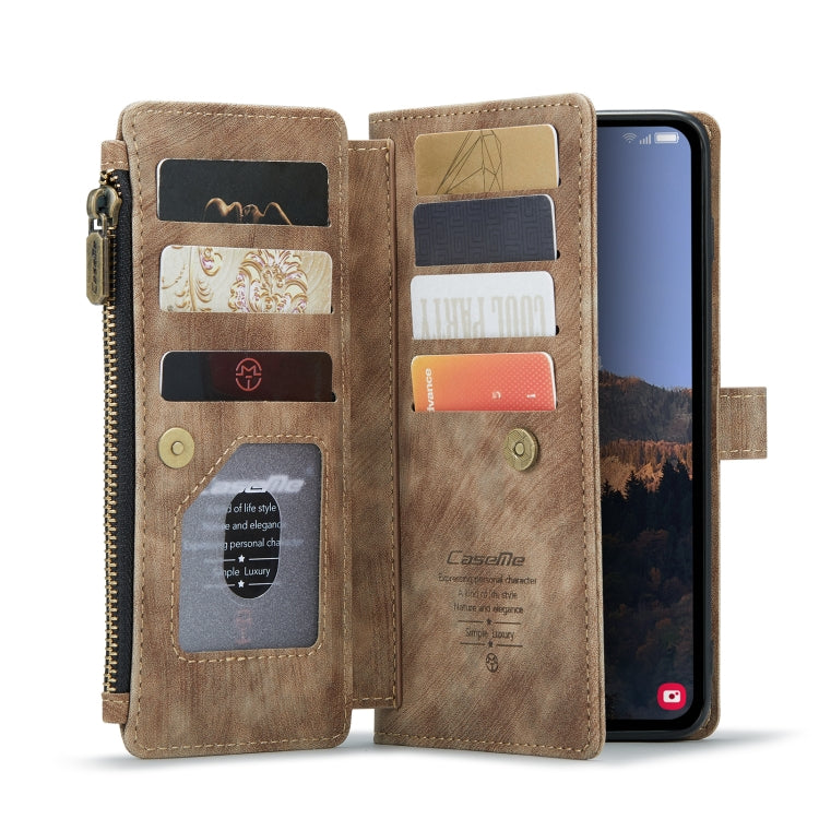 For Samsung Galaxy A14 5G CaseMe C30 Multifunctional Phone Leather Phone Case(Brown) - free shipping - PMC TechLife - Order now!