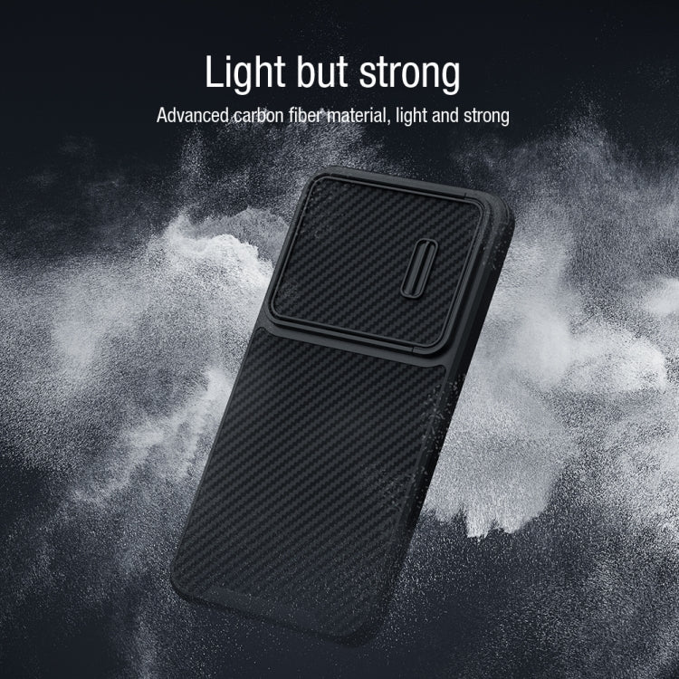 For Samsung Galaxy S23 5G NILLKIN Synthetic Fiber Camshield Phone Case(Black) - free shipping - PMC TechLife - Order now!
