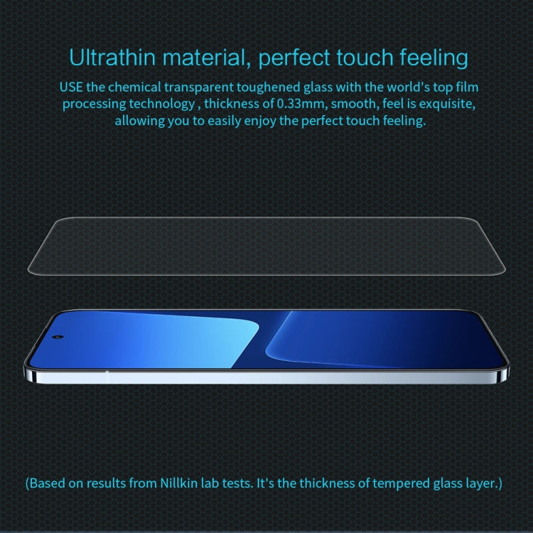 For Xiaomi 13 NILLKIN H 0.33mm 9H Explosion-proof Tempered Glass Film - 13 Tempered Glass by NILLKIN | Online Shopping South Africa | PMC Jewellery