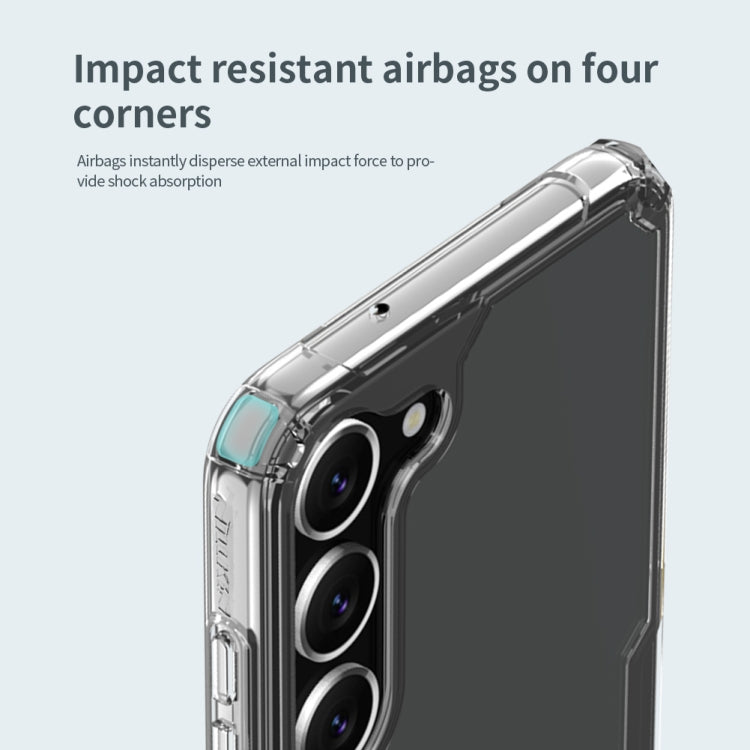For Samsung Galaxy S23+ 5G NILLKIN PC + TPU Phone Case(Transparent) - Galaxy S23+ 5G Cases by NILLKIN | Online Shopping South Africa | PMC TechLife