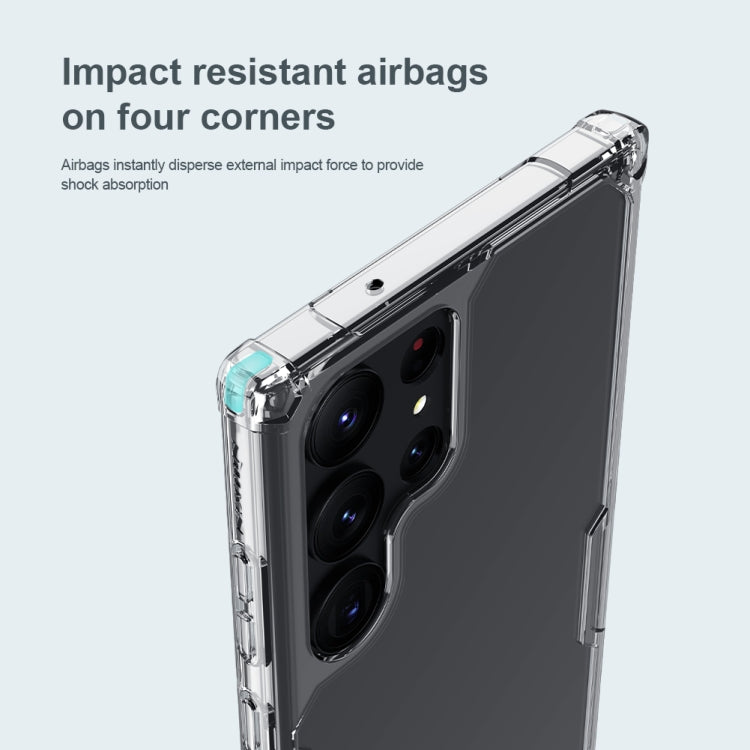 For Samsung Galaxy S23 Ultra 5G NILLKIN PC + TPU Phone Case(Transparent) - Galaxy S23 Ultra 5G Cases by NILLKIN | Online Shopping South Africa | PMC TechLife