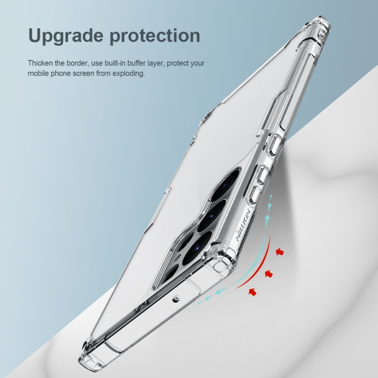 For Samsung Galaxy S23 Ultra 5G NILLKIN PC + TPU Phone Case(Transparent) - Galaxy S23 Ultra 5G Cases by NILLKIN | Online Shopping South Africa | PMC TechLife