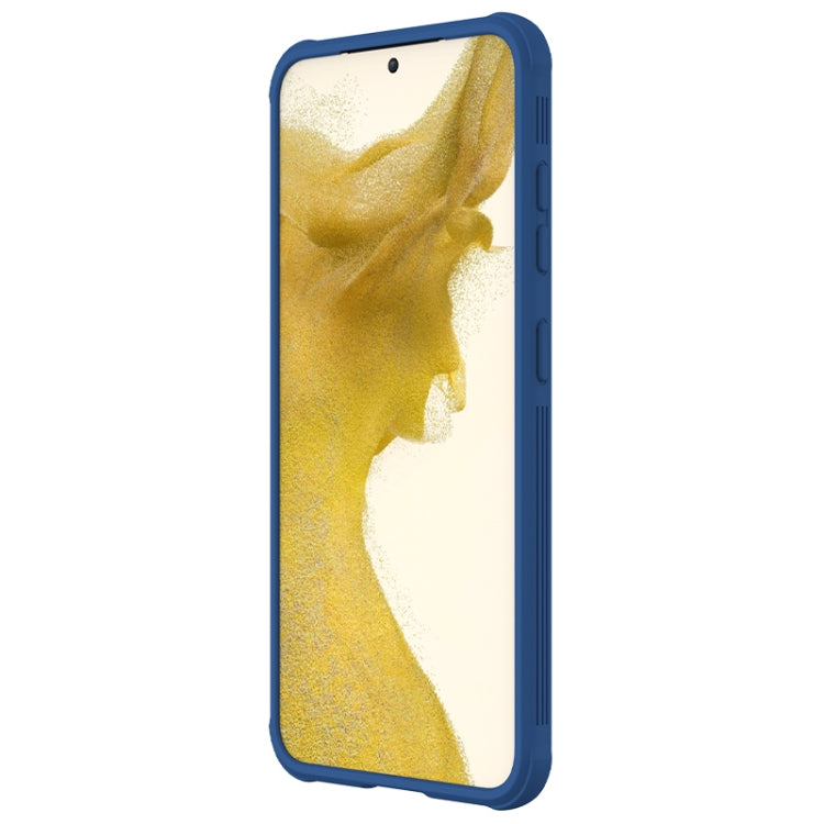 For Samsung Galaxy S23+ 5G NILLKIN Black Mirror Pro Series Camshield Phone Case(Blue) - free shipping - PMC TechLife - Order now!