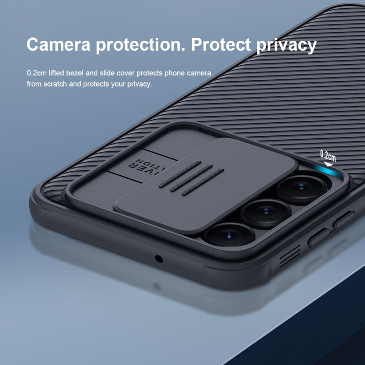 For Samsung Galaxy S23+ 5G NILLKIN Black Mirror Pro Series Camshield Phone Case(Blue) - free shipping - PMC TechLife - Order now!