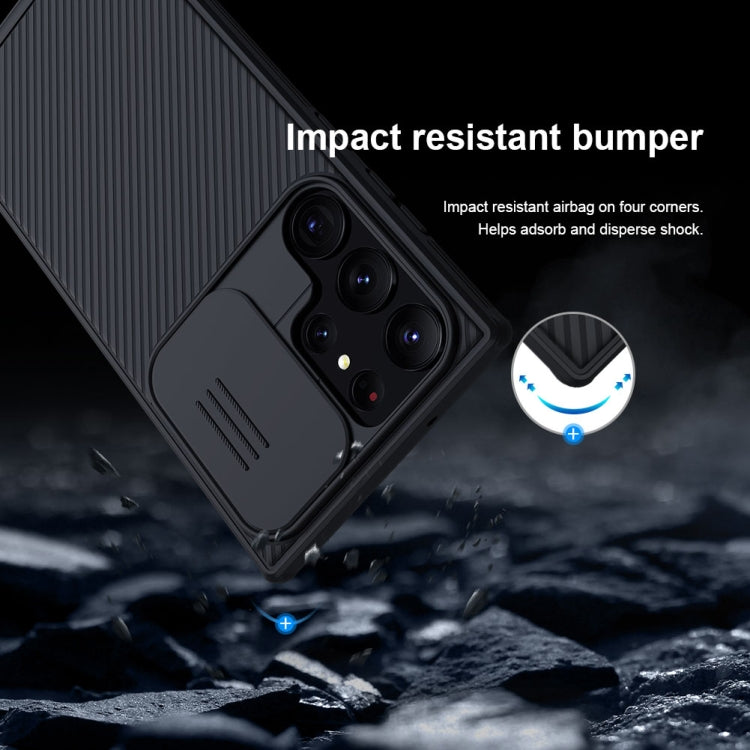 For Samsung Galaxy S23 Ultra 5G NILLKIN Black Mirror Pro Series Camshield Phone Case(Black) - free shipping - PMC TechLife - Order now!