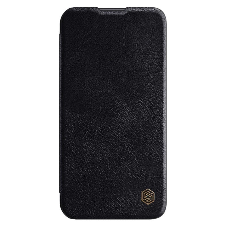 For Samsung Galaxy S23+ 5G NILLKIN QIN Series Pro Sliding Camera Cover Design Leather Phone Case(Black) - Galaxy S23+ 5G Cases by NILLKIN | Online Shopping South Africa | PMC TechLife | Buy Now Pay Later Mobicred