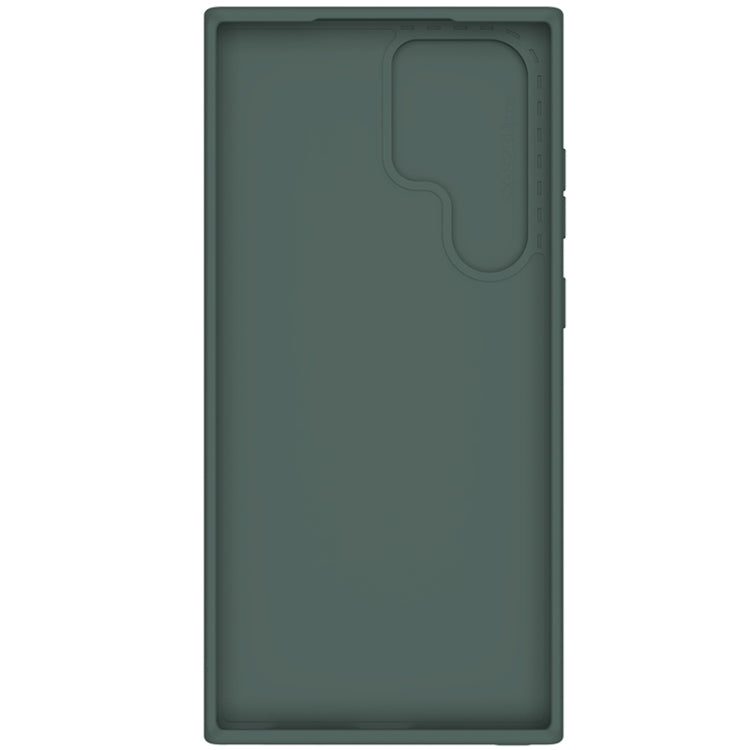 For Samsung Galaxy S23 Ultra 5G NILLKIN CamShield Liquid Silicone + PC Phone Case(Green) - Galaxy S23 Ultra 5G Cases by NILLKIN | Online Shopping South Africa | PMC TechLife | Buy Now Pay Later Mobicred
