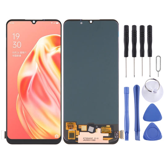 OLED LCD Screen For OPPO Reno3 4G / Reno3 5G / Reno3 Youth / A91 / F15 / F17 / A73 4G / Find X2 Lite with Digitizer Full Assembly - LCD Screen by PMC Jewellery | Online Shopping South Africa | PMC Jewellery